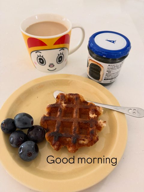 全部大好きの朝ごはん☁️